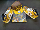 San Diego Baseball Team Themed Air Jordan Shoes, Hat, and Shirt Package