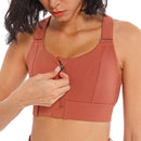 Women Sports Beige Bras Tights Crop Top