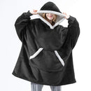 Hooded Winter Soft Plush Fleece Sofa Blanket, Loungewear, Comfortwear