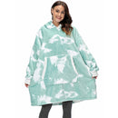 Hooded Winter Soft Plush Fleece Sofa Blanket, Loungewear, Comfortwear