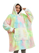 Hooded Winter Soft Plush Fleece Sofa Blanket, Loungewear, Comfortwear