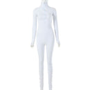 Gloved Sleeve Jumpsuits in Rose Red, White, Orange, Green, Black, Green or Pink