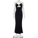 Backless Halter Long Dress