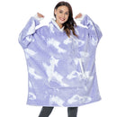 Hooded Winter Soft Plush Fleece Sofa Blanket, Loungewear, Comfortwear