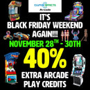 Arcade Play Credits - Black Friday 2024 Sale