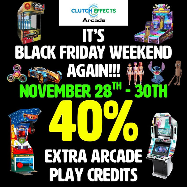 Arcade Play Credits - Black Friday 2024 Sale
