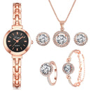 Crystal Watch Set for Women