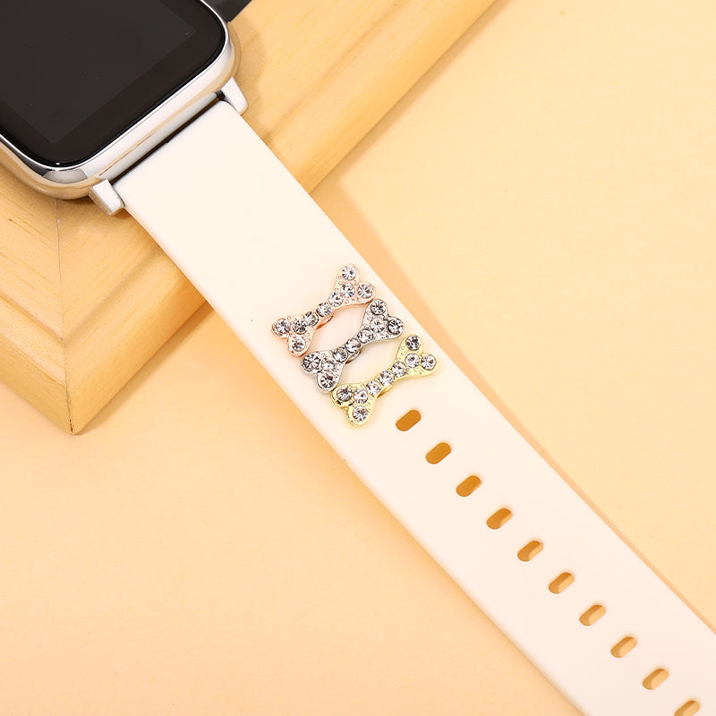 Silicone Bracelet Charms for Apple Watchband