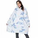 Hooded Winter Soft Plush Fleece Sofa Blanket, Loungewear, Comfortwear