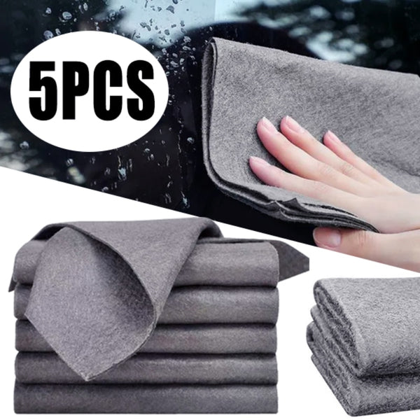 5Pcs Magic Cleaning Cloth Thickened