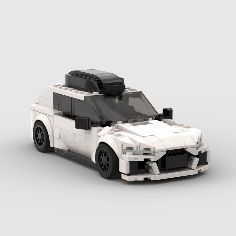 RS6 Racing Sports Car Vehicle Building Blocks Brick
