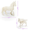 DIY Painting Unicorn Kit Arts and Crafts Set for Kids or Girls Decorate and Drawing 3D Toys for Children Gift(6 Unicorns)