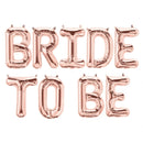 Miss to Mrs Rose Gold 16" Balloon Banner | Multiple phrases!