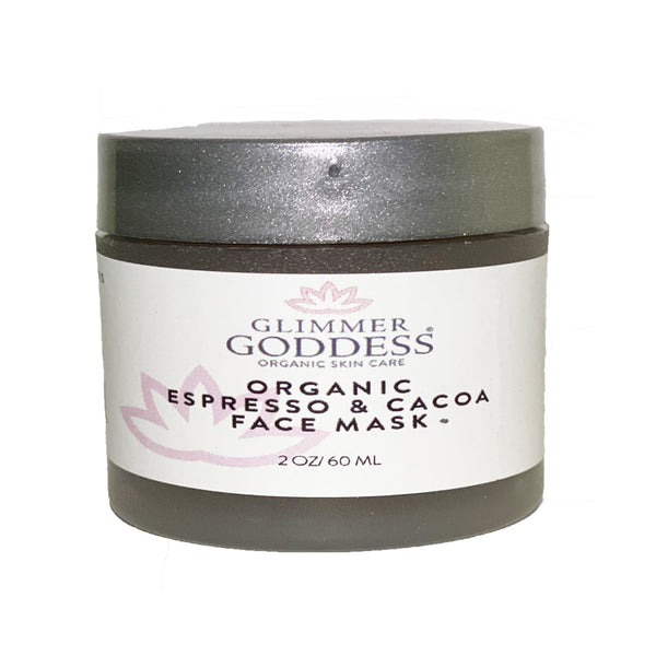 Organic Espresso Cacoa Face Mask Decrease Puffiness & Brighten Complexion