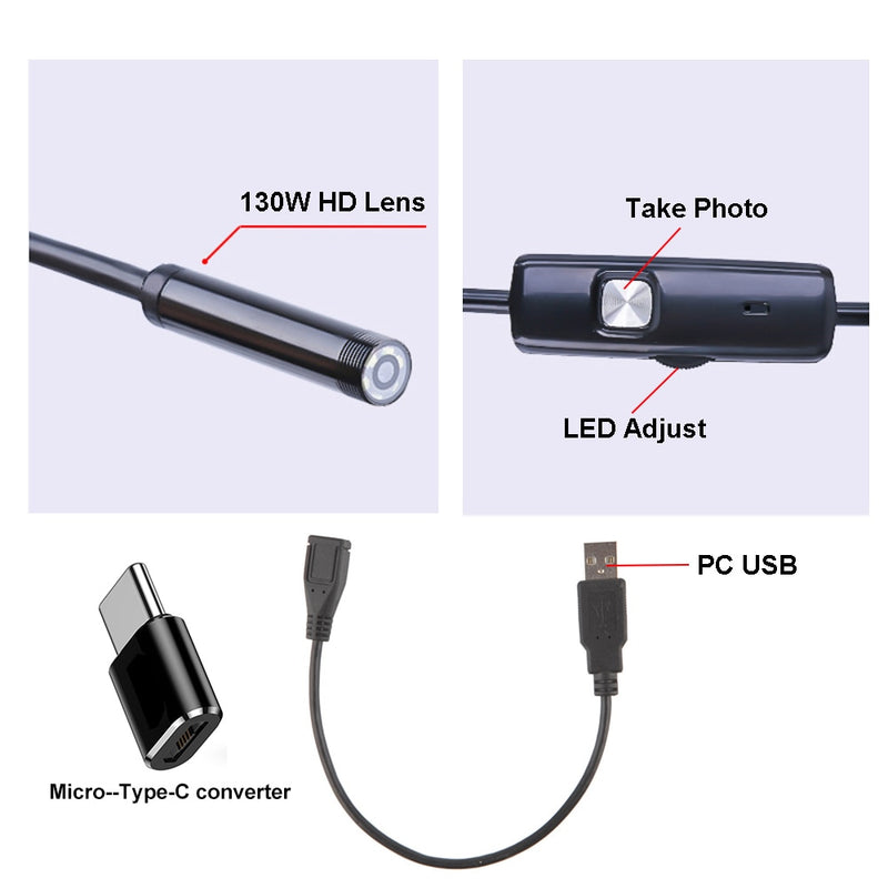 LED Endoscope Camera for Car