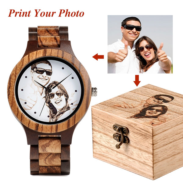 Unique Bamboo Wood Wristwatch