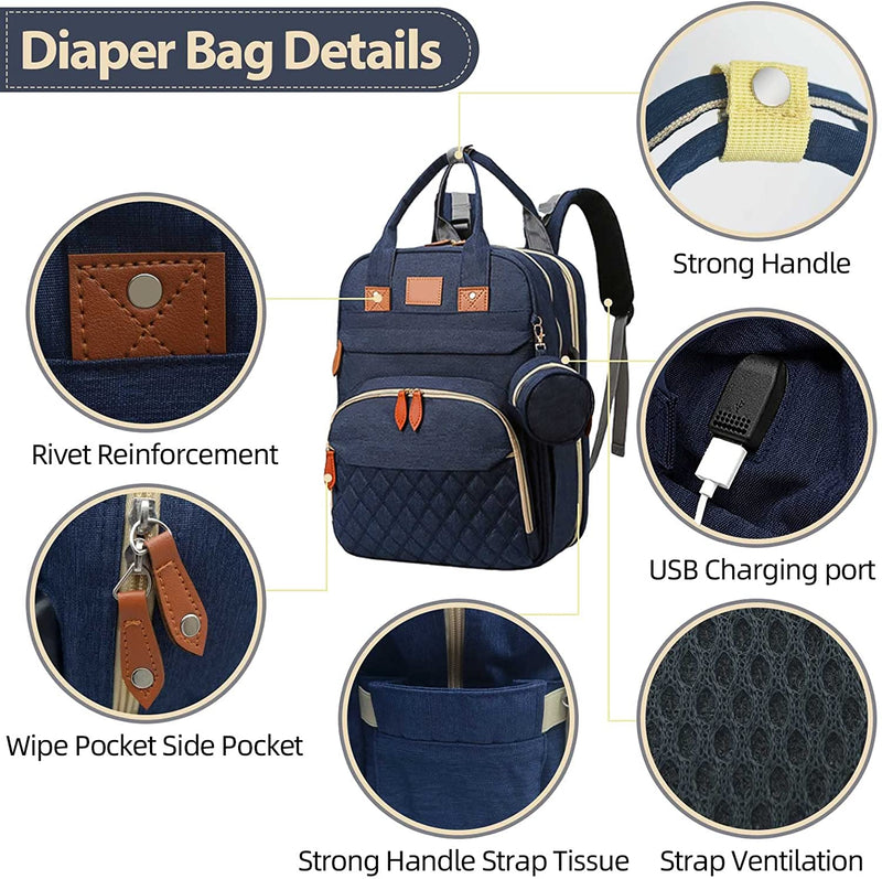 Changing Station Diaper Bag Backpack