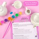 Just My Style Paint Your Own Rainbow Tea Set by Horizon Group USA Multi