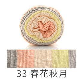 Rainbow Dyed Yarn