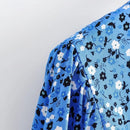 Floral Short Summer Dress in Yellow, Red, Green, Blue or Black