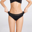 Women's Leakproof Black, Blue, Purple Briefs