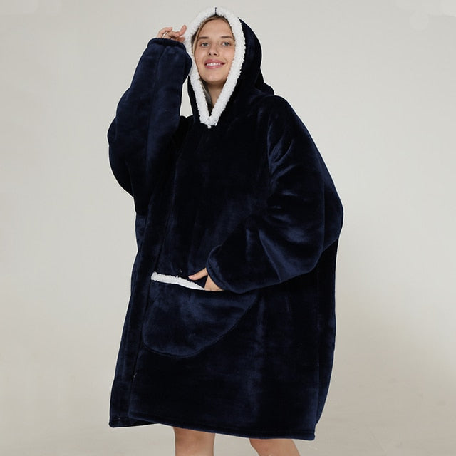 Oversized Hoodie Sweatshirt Lounging Comfortwear