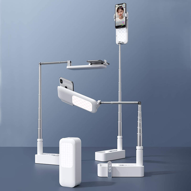Multi-Angle Phone Stand With Light