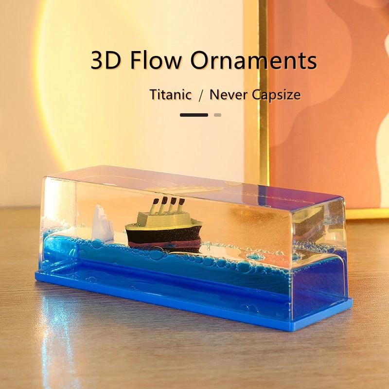 3D Flow Decompression Ornaments