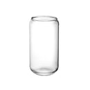 500ml Glass Cup With Lid and Straw