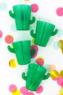 Cactus Shot Glasses: 4 pack