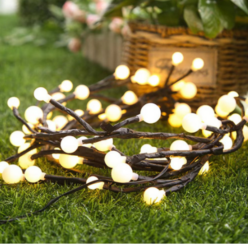 LED Vines Branch Light Outdoor Christmas Garland Light