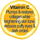 Organic Vitamin C Peptide Eye Serum - Diminish Dark Circles