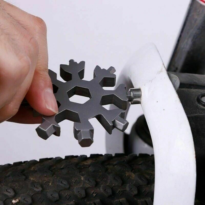 18-in-1 Stainless Steel Snowflakes Multi-tool