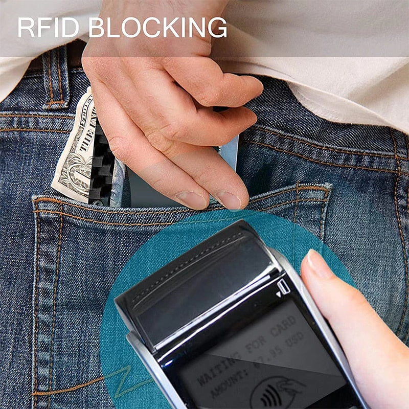 Metal Credit Card Holder Magsafe Wallets
