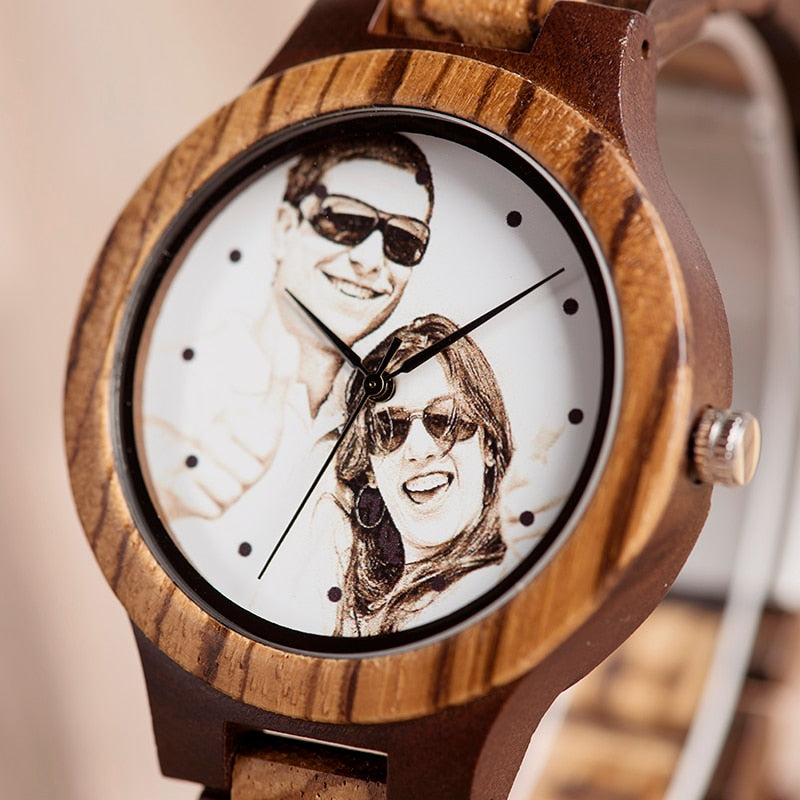 Unique Bamboo Wood Wristwatch