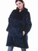 Hooded Winter Soft Plush Fleece Sofa Blanket, Loungewear, Comfortwear