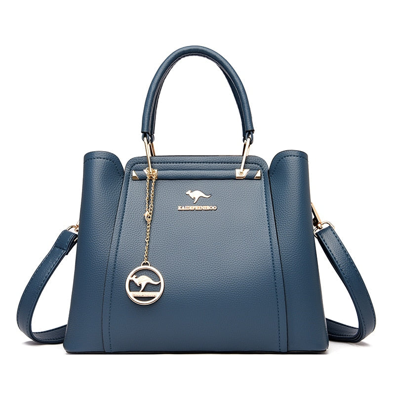 Women's Classic Leather Bag - Aussie