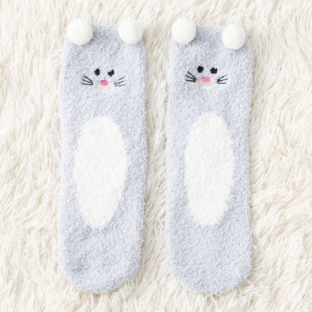 Women's  Fuzzy Socks Winter Warm Fleece