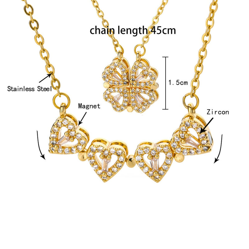 Luxury Four Leaf Clover Necklace
