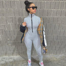 Gloved Sleeve Jumpsuits in Rose Red, White, Orange, Green, Black, Green or Pink