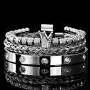 Roman Royal Charm Men Bracelets Stainless Steel