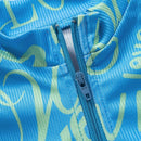 Letter Print Tracksuit Two Crop Top Piece Set