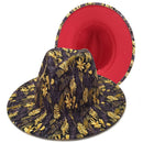 Natural Landscape Tie-dye Fedora Hat