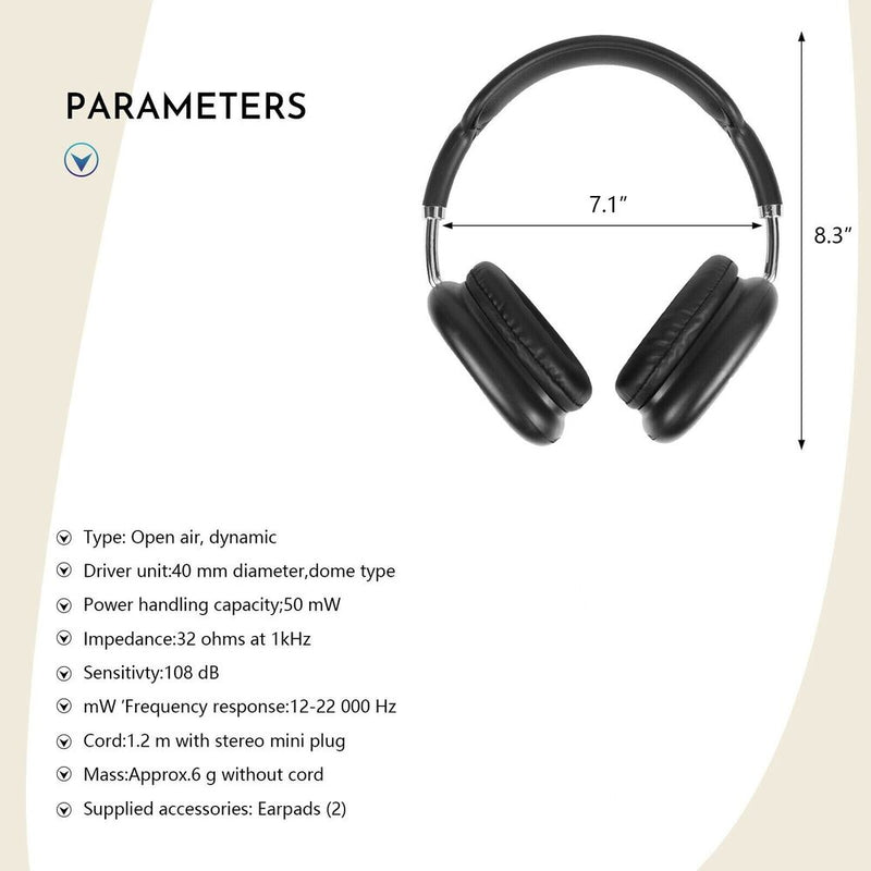 P9 Air Max Wireless Stereo Headphone