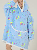 Oversized Hoodie Sweatshirt Lounging Comfortwear