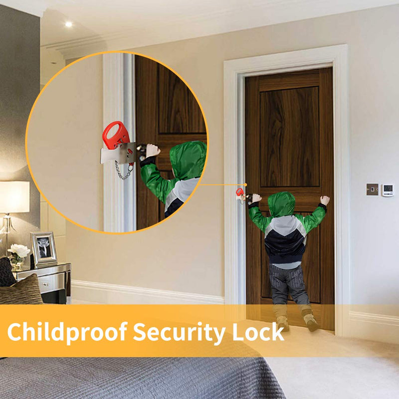 Portable Door Lock for Security
